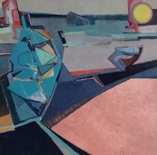 Morgendampfer von Thomas Reich, Malerei kaufen auf Singulart