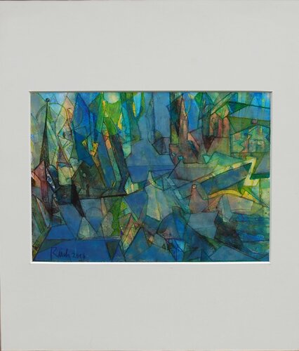Nachthafen de Thomas Reich, Obra en papel a la venta en Singulart
