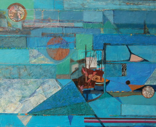 Hafeneinfahrt van Thomas Reich, Schilderij te koop op Singulart