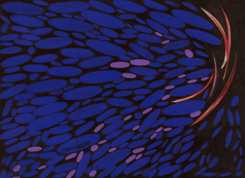 Mindstream #5 de Bill Santelli, Dibujo a la venta en Singulart