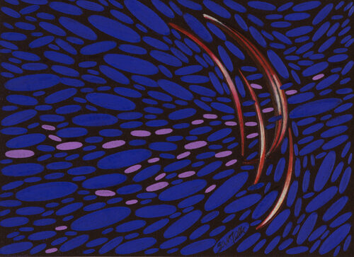 Mindstream #7 by Bill Santelli, 소묘 for Sale on Singulart