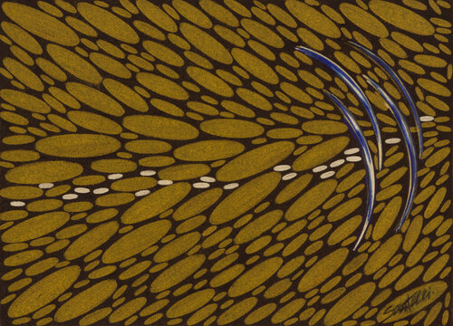 Mindstream #9 van Bill Santelli, Tekening te koop op Singulart