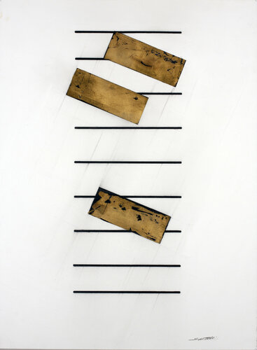 In Zen Mind #25 by Bill Santelli, 종이 for Sale on Singulart