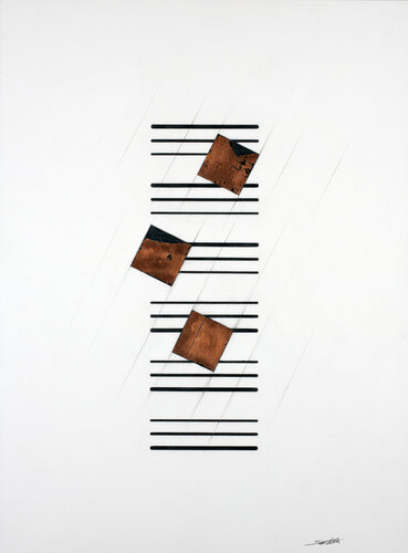 In Zen Mind #28 by Bill Santelli, 종이 for Sale on Singulart