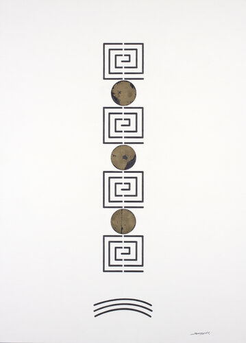 In Zen Mind #52 by Bill Santelli, Work on Paper for Sale on Singulart