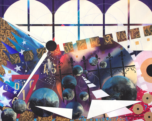 Finding What I Wasn't Looking For di Bill Santelli, Pittura in vendita su Singulart