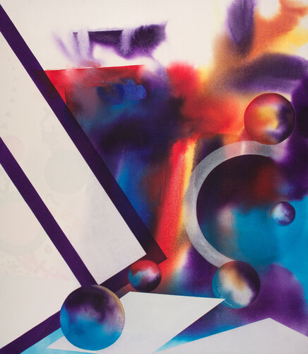 A Dream Flashing At the Edge of Sleep #6 van Bill Santelli, Schilderij te koop op Singulart