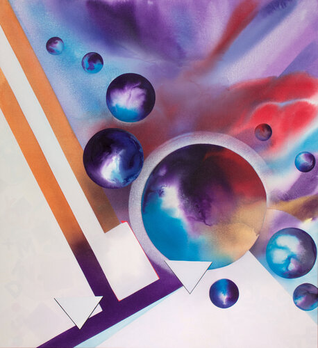 A Dream Flashing At the Edge of Sleep #8 van Bill Santelli, Schilderij te koop op Singulart