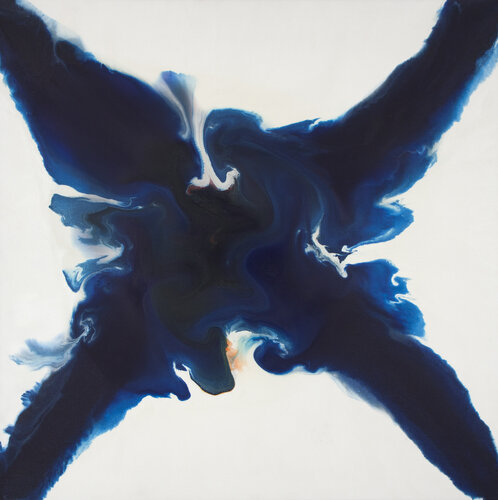 In The Blue Distance di Bill Santelli, Pittura in vendita su Singulart