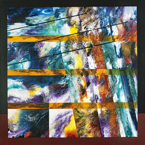 It's There in the Humming Air #8 di Bill Santelli, Pittura in vendita su Singulart