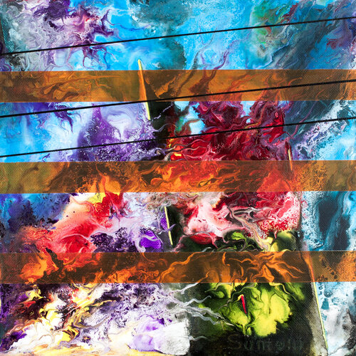 Flash Instant #9 di Bill Santelli, Pittura in vendita su Singulart