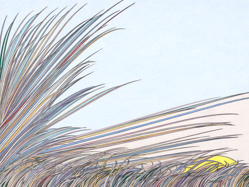 The Path #36 by Bill Santelli, Drawing for Sale on Singulart