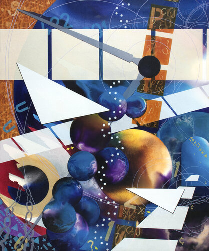 The Systematic Path by Bill Santelli, Painting for Sale on Singulart
