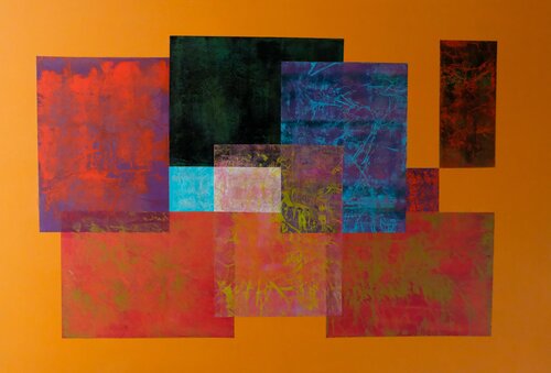 L'ECHANGE di pierre calogero, Pittura in vendita su Singulart