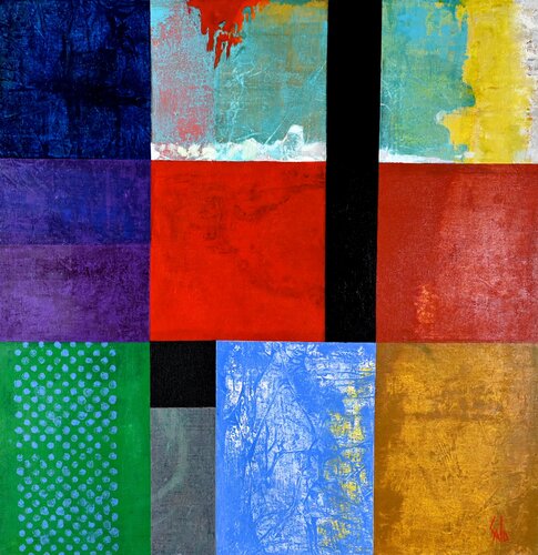 PRINTEMPS von pierre calogero, Malerei kaufen auf Singulart