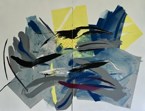 FAKE NEWS di pierre calogero, Pittura in vendita su Singulart