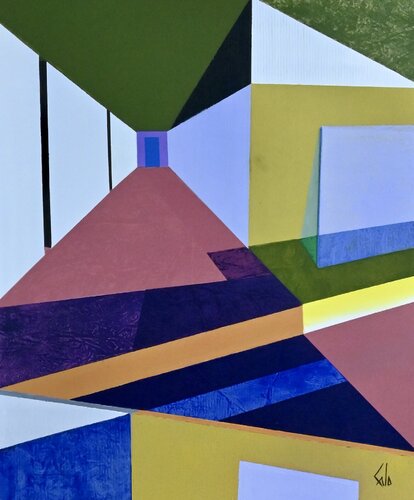 EVASION di pierre calogero, Pittura in vendita su Singulart