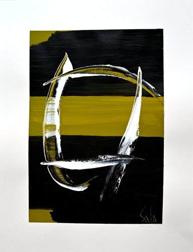 POURSUITE von pierre calogero, Werk auf Papier kaufen auf Singulart