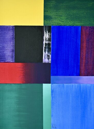 EMERAUDE di pierre calogero, Pittura in vendita su Singulart
