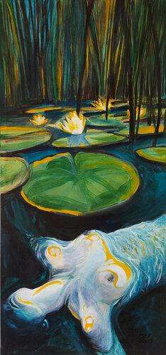 Ophelia by Marco Ronga, Painting for Sale on Singulart