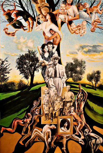"Radici" di Marco Ronga, Pittura in vendita su Singulart