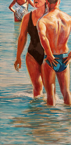 Dittico di Cesenatico. (A) by Marco Ronga, Painting for Sale on Singulart