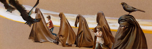 Migranti. 5 de Marco Ronga, Pintura a la venta en Singulart