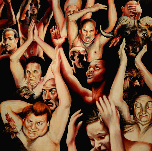 A(E)NTROPIA. Entropia dello spazio antropizzato. di Marco Ronga, Pittura in vendita su Singulart