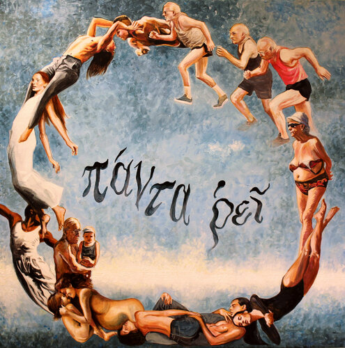 PANTA REI de Marco Ronga, Pintura a la venta en Singulart