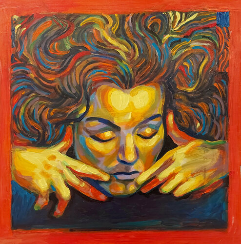 Medusa di Marco Ronga, Pittura in vendita su Singulart