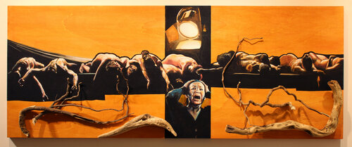 Dark sun de Marco Ronga, Pintura a la venta en Singulart