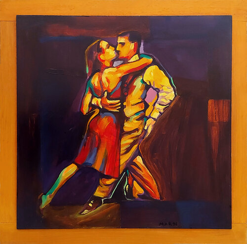 Tango van Marco Ronga, Schilderij te koop op Singulart