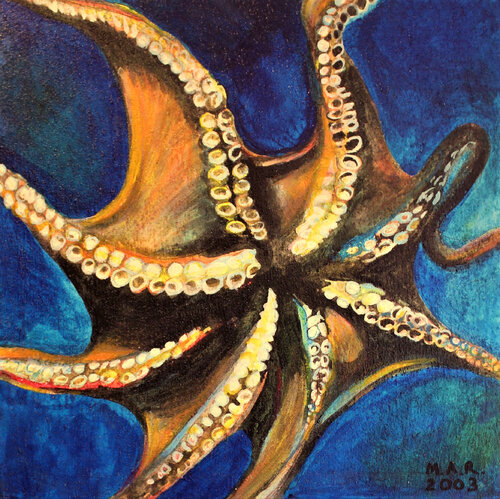 Polipo van Marco Ronga, Schilderij te koop op Singulart