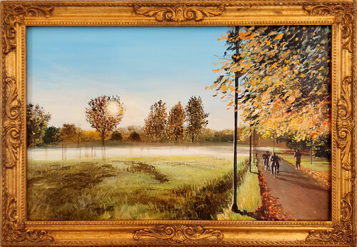 Viale in autunno Marco Ronga