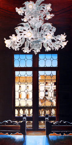 Padova. Palazzo Santo Stefano von Marco Ronga, Malerei kaufen auf Singulart