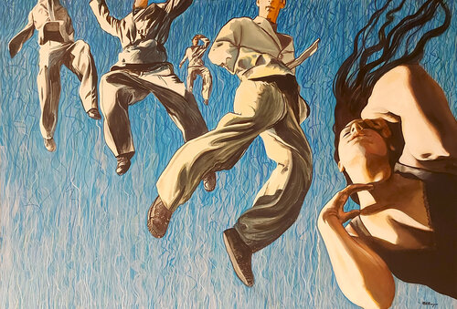 Sospensione by Marco Ronga, 絵画 for Sale on Singulart