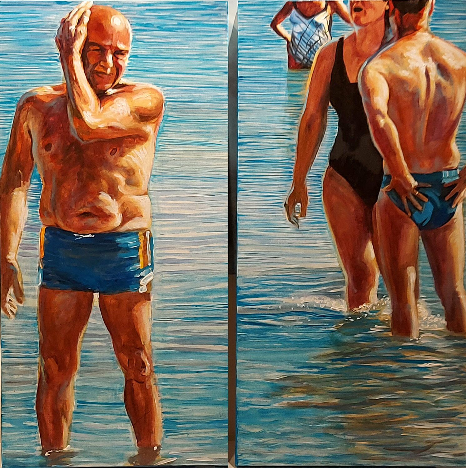 Dittico di Cesenatico. (A e B) Marco Ronga