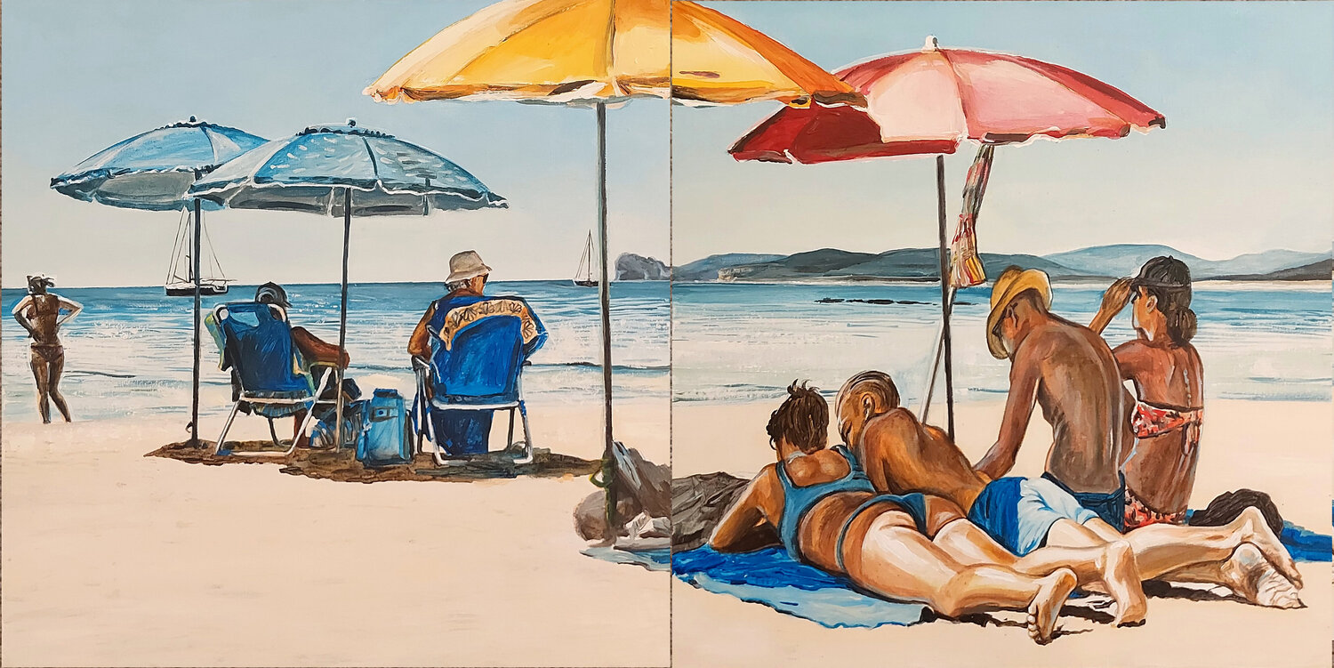 Dittico di Alghero. Quadro A + quadro B Marco Ronga