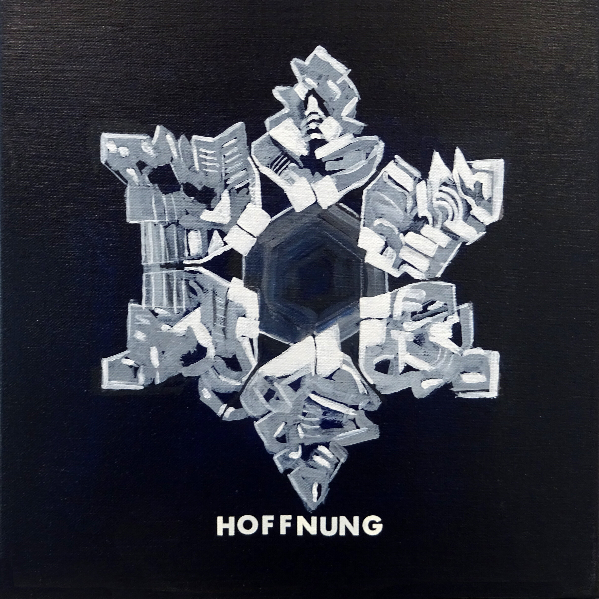 Sujet Flocon De Neige Peintures