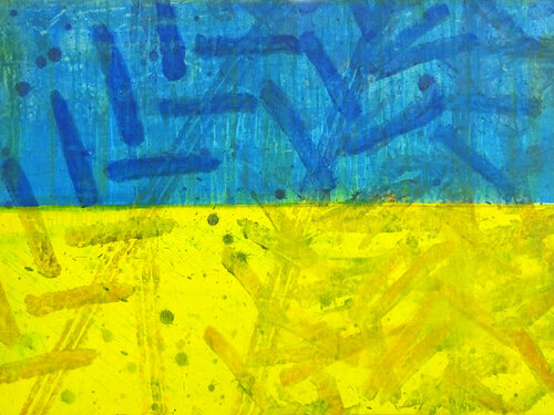 Ukraine 2022 von Peppi Spiss, Malerei kaufen auf Singulart