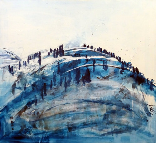 Der erste Schnee di Peppi Spiss, Pittura in vendita su Singulart