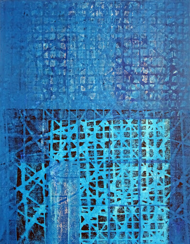 Blue ocean, deep sky von Peppi Spiss, Malerei kaufen auf Singulart