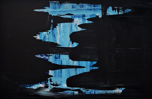 Between Shadows and a Breath of Light di Peppi Spiss, Pittura in vendita su Singulart