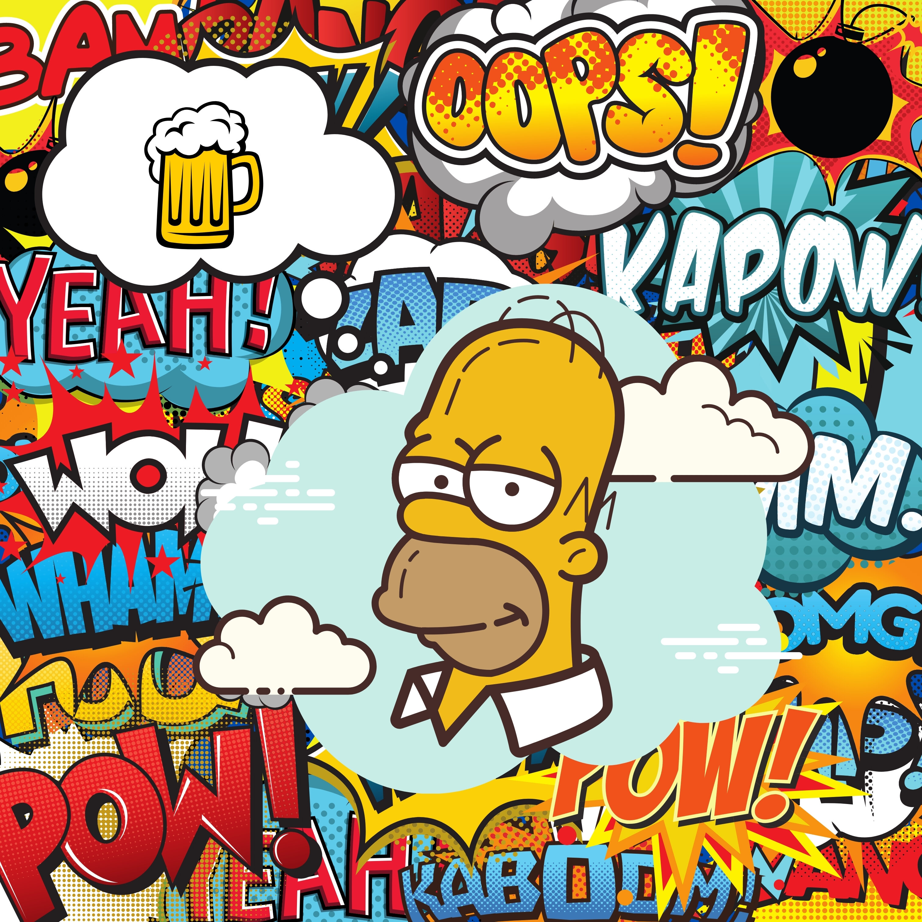 Tema Homer Pinturas