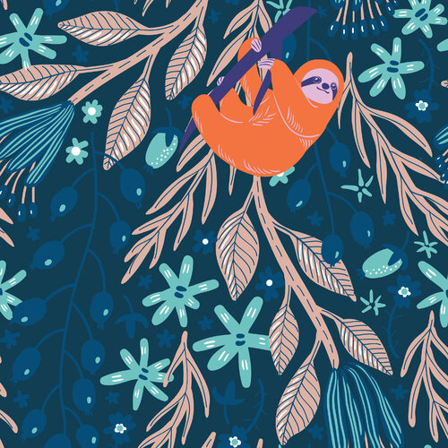 Tropical Forest di Cheeky Bunny, Pittura in vendita su Singulart