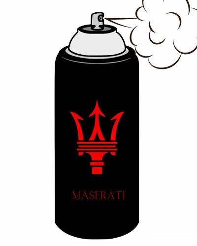 MASERATI di Cheeky Bunny, Pittura in vendita su Singulart