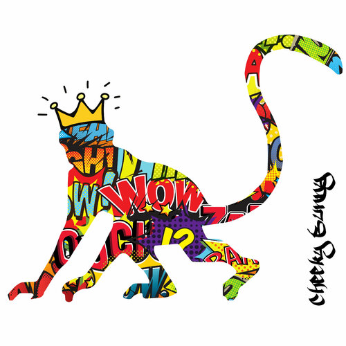 MonKey King by Cheeky Bunny, 회화 for Sale on Singulart