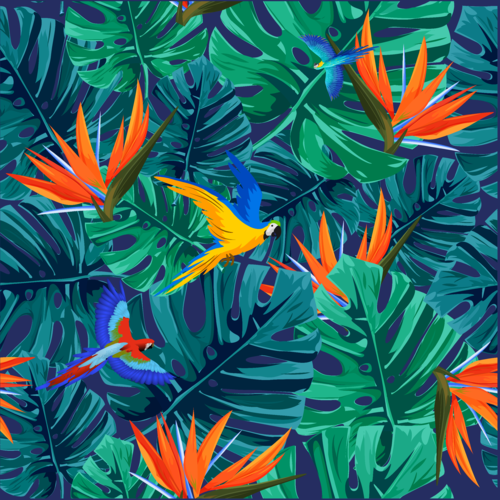 Summer Forest di Cheeky Bunny, Pittura in vendita su Singulart