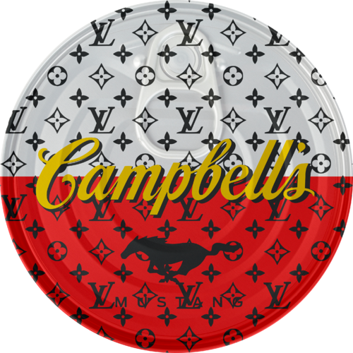 Campbells cans LV edition di Cheeky Bunny, Pittura in vendita su Singulart