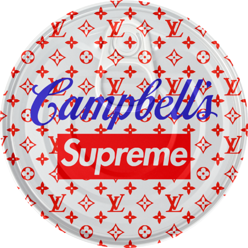 Campbells cans LV edition Cheeky Bunny